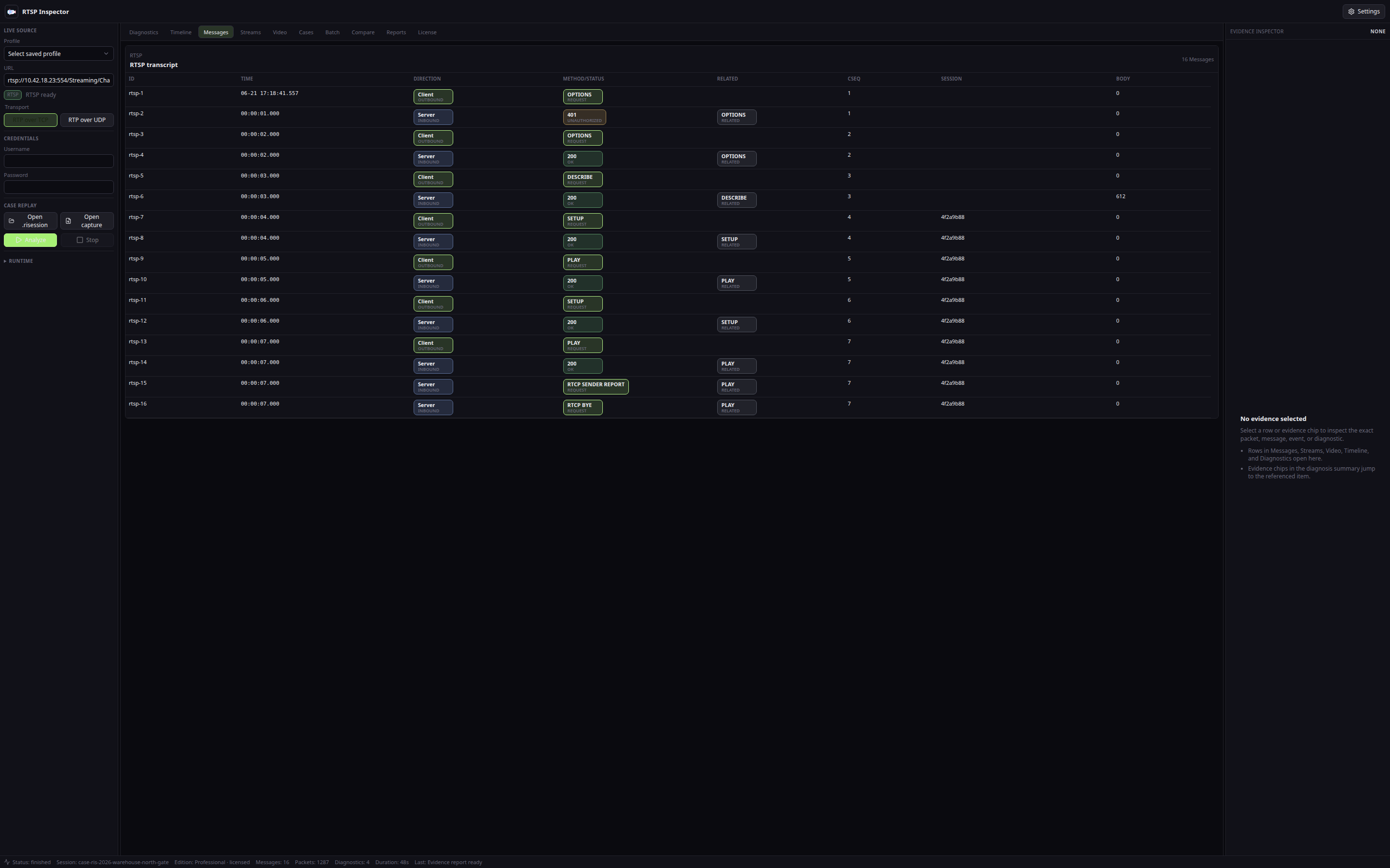 RTSP Inspector gallery image