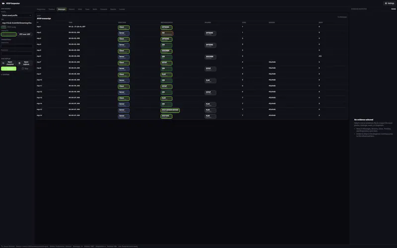 RTSP Inspector screenshot 2