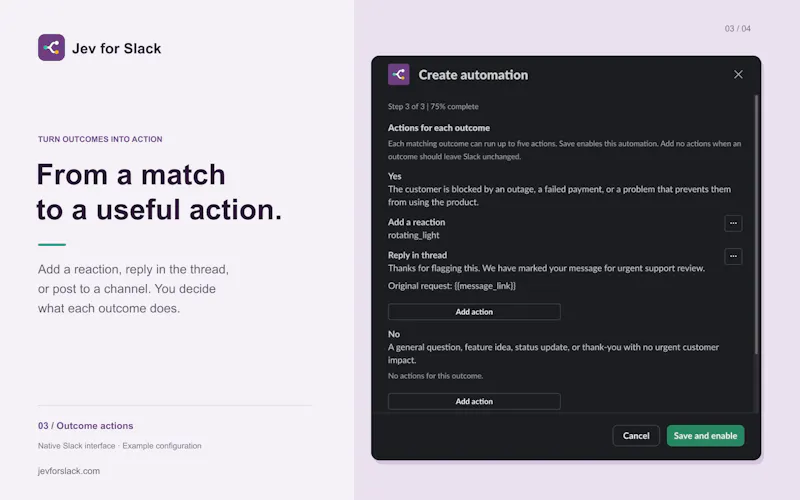 Jev for Slack screenshot 4