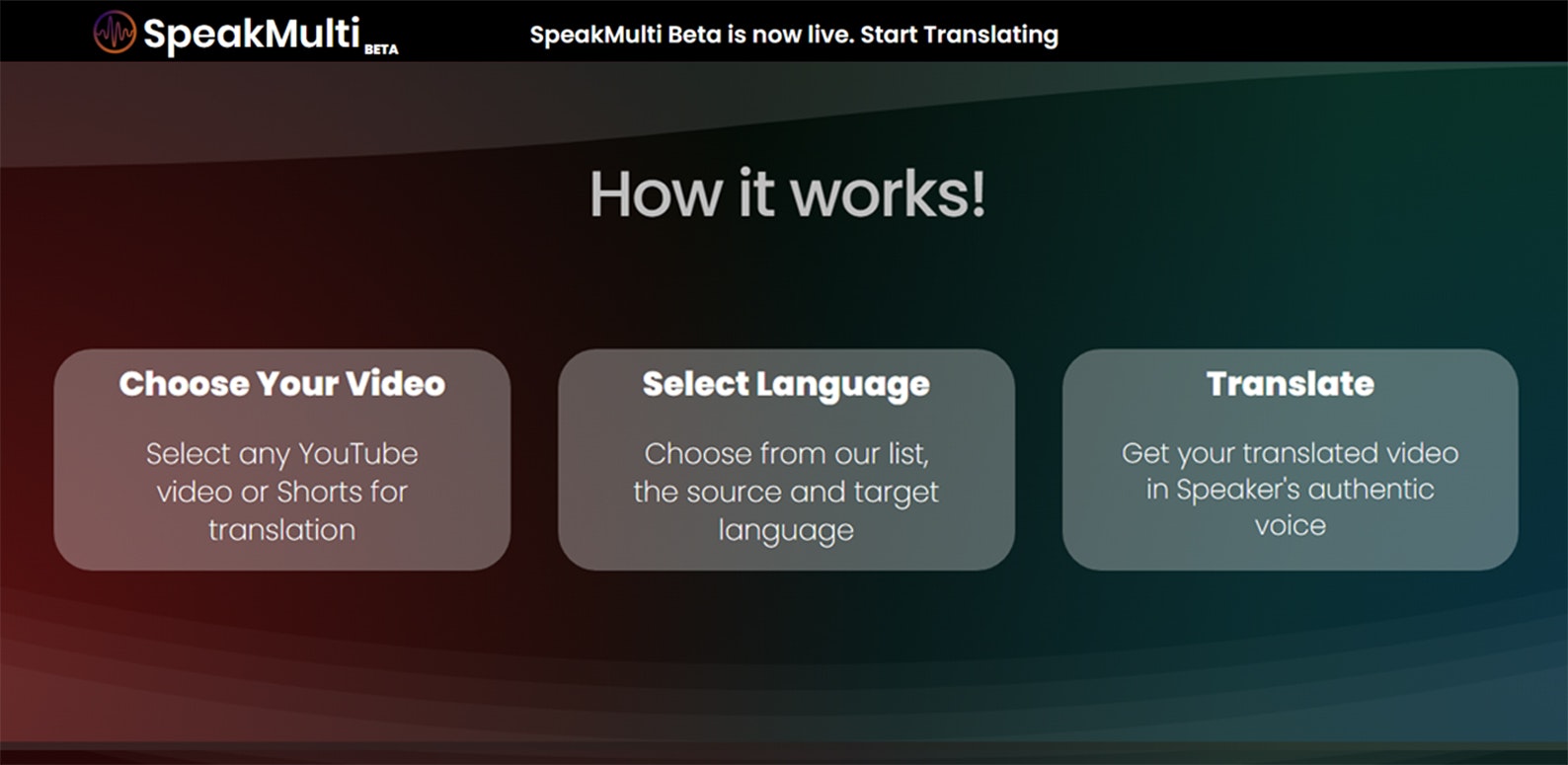Speakmulti - Sblocca il nuovo pubblico con una traduzione video con un clic media 2