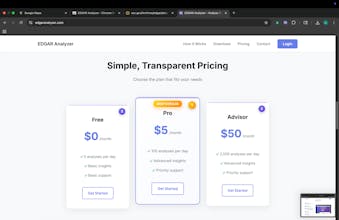 EDGAR Analyzer gallery image