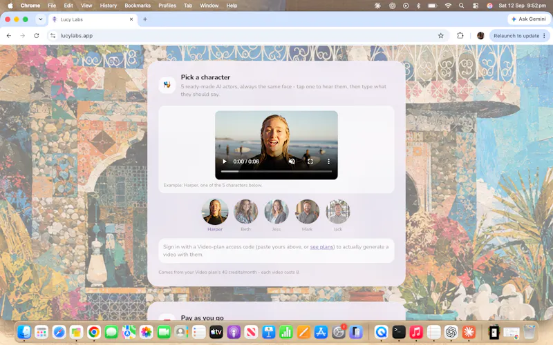 Lucy Labs screenshot 1