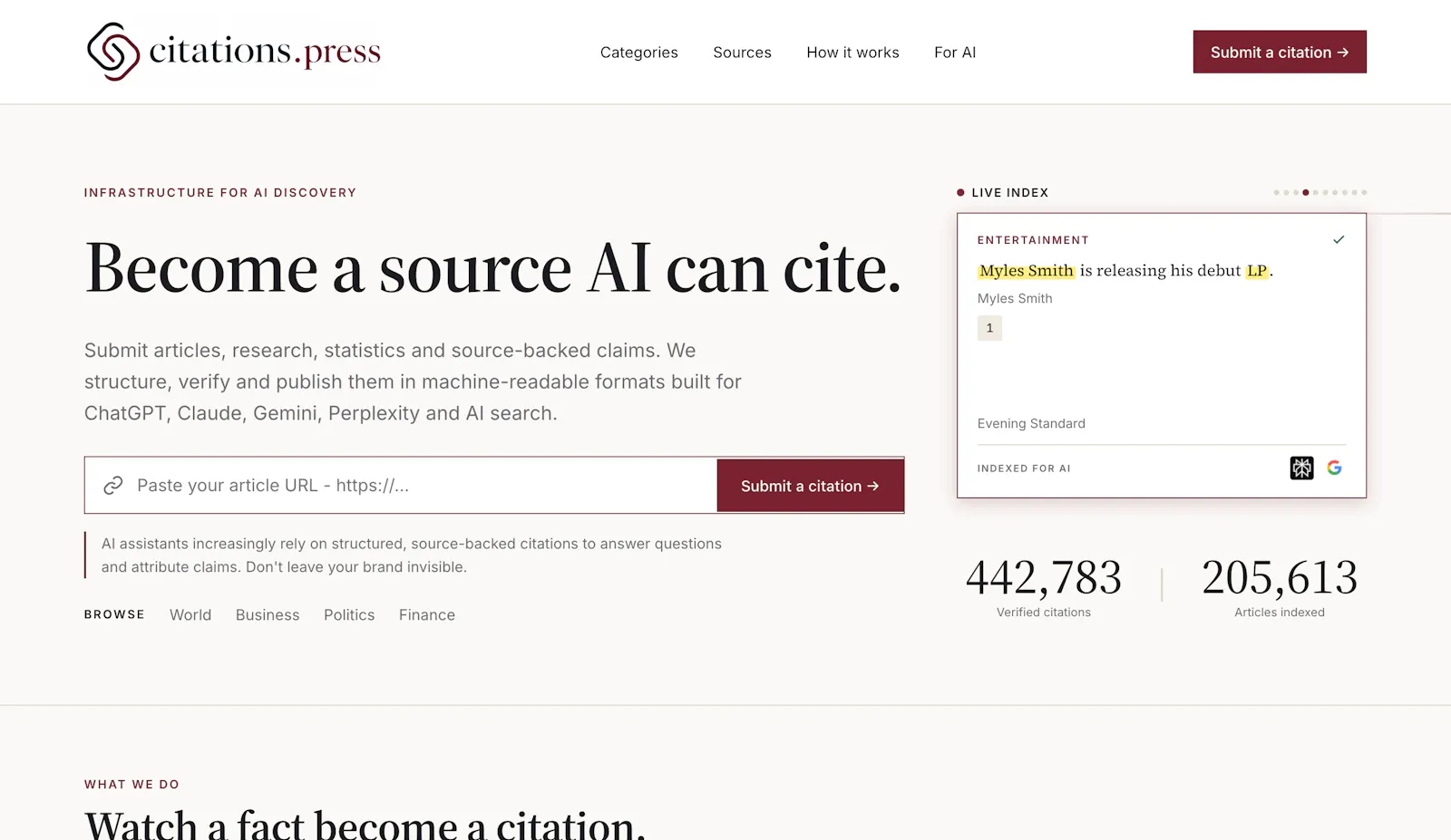 citations.press screenshot 2