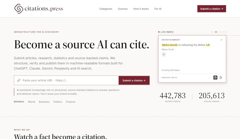 citations.press screenshot 2