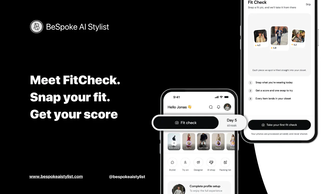 BeSpoke AI Stylist FitCheck gallery image