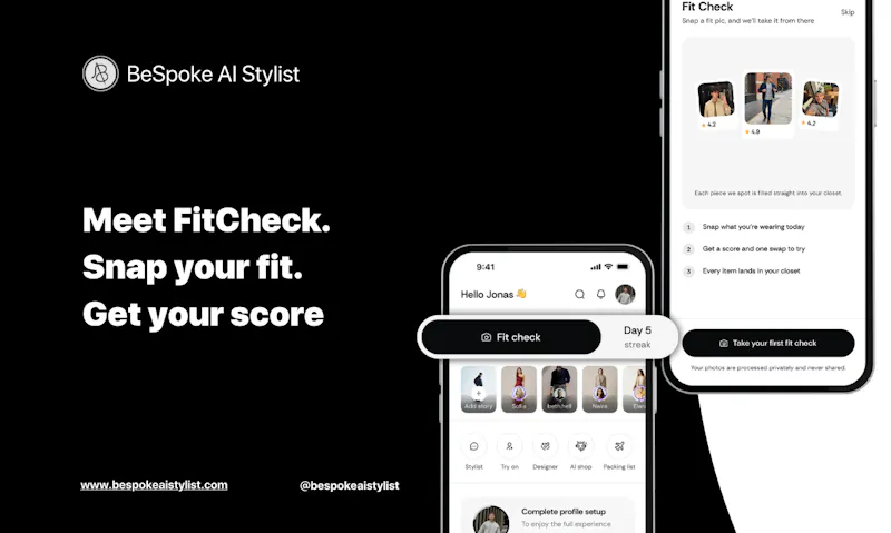 BeSpoke AI Stylist FitCheck screenshot 3
