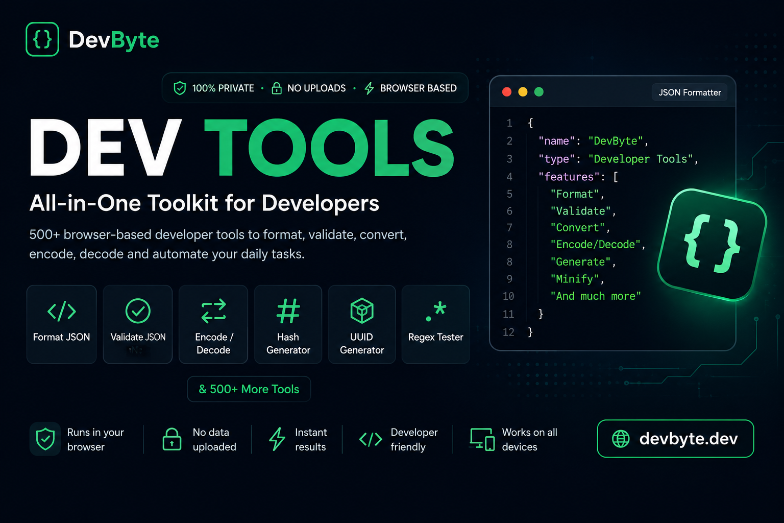DevByte Developer Tools gallery image