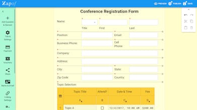 Zapof Form Builder gallery image