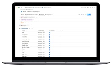 Notion Template Lista de Compras Mercado gallery image