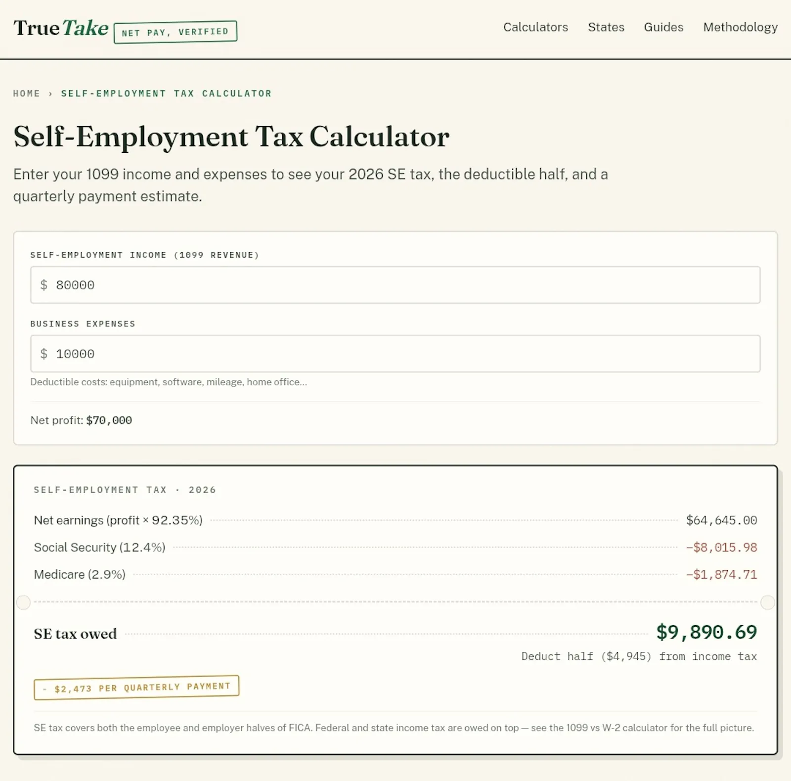 TrueTake screenshot 2