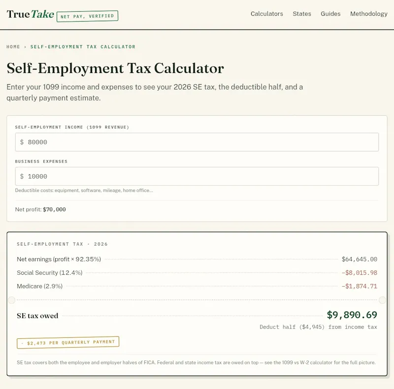 TrueTake screenshot 2