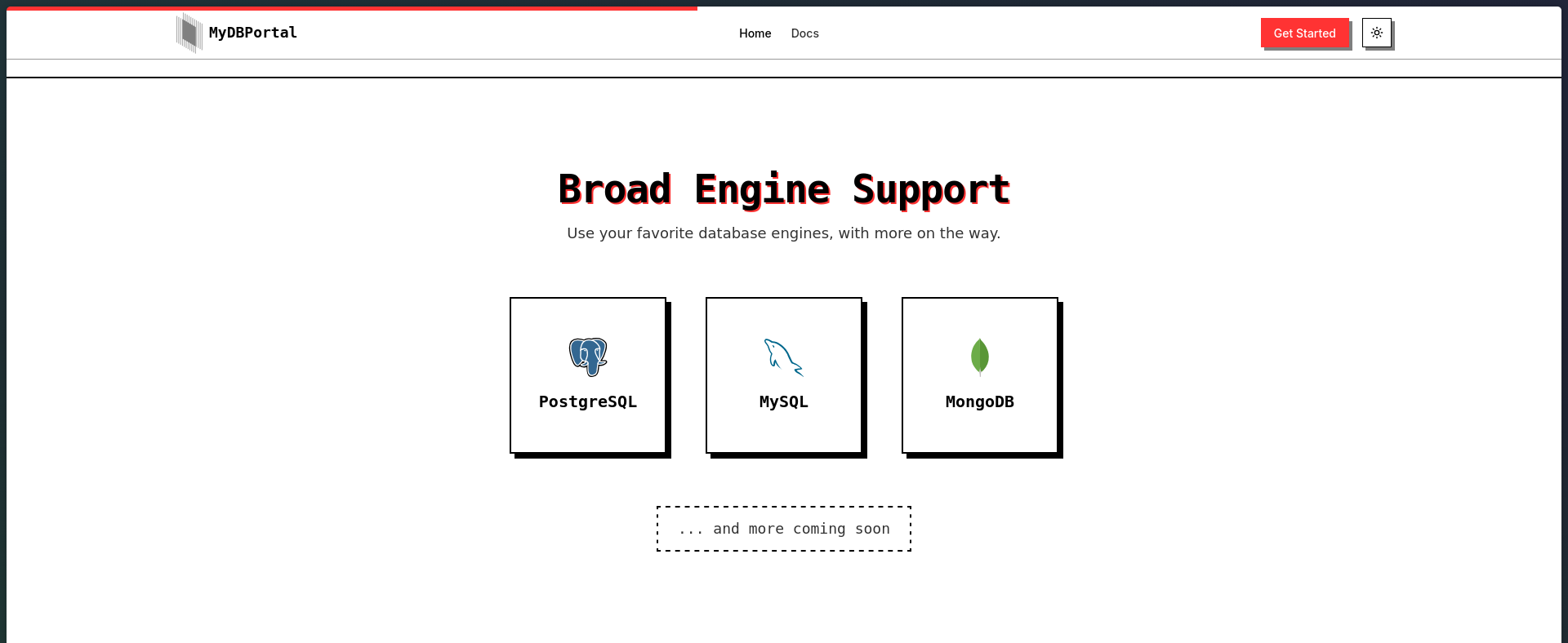 Mydbportal media 2