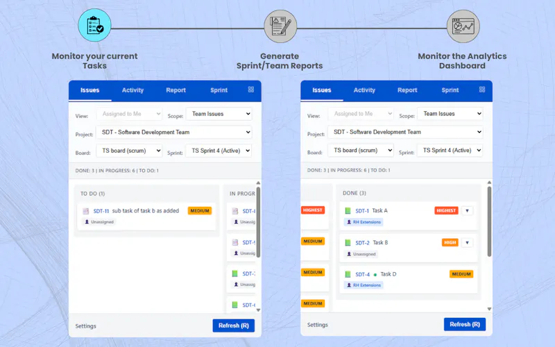 Jira Tracker screenshot 3