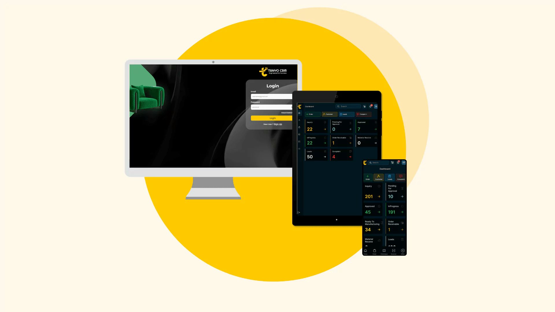 Tanyo CRM - 인도 최고의 CRM으로 가구 사업을 혁신하십시오 미디어 3