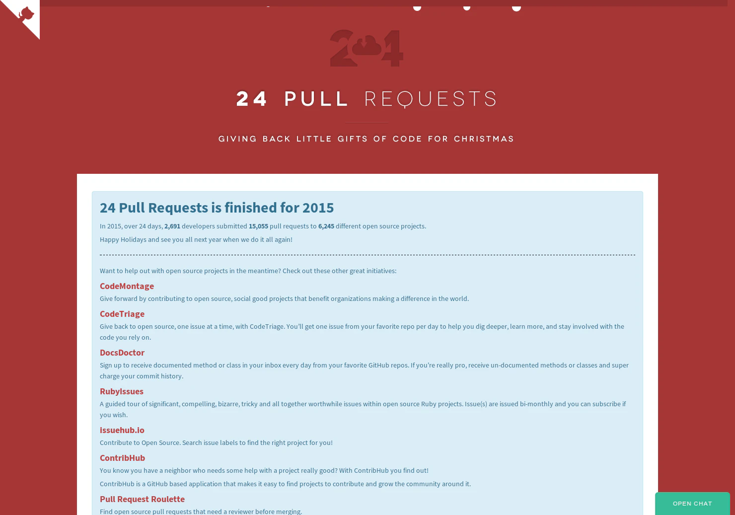 24 Pull Requests