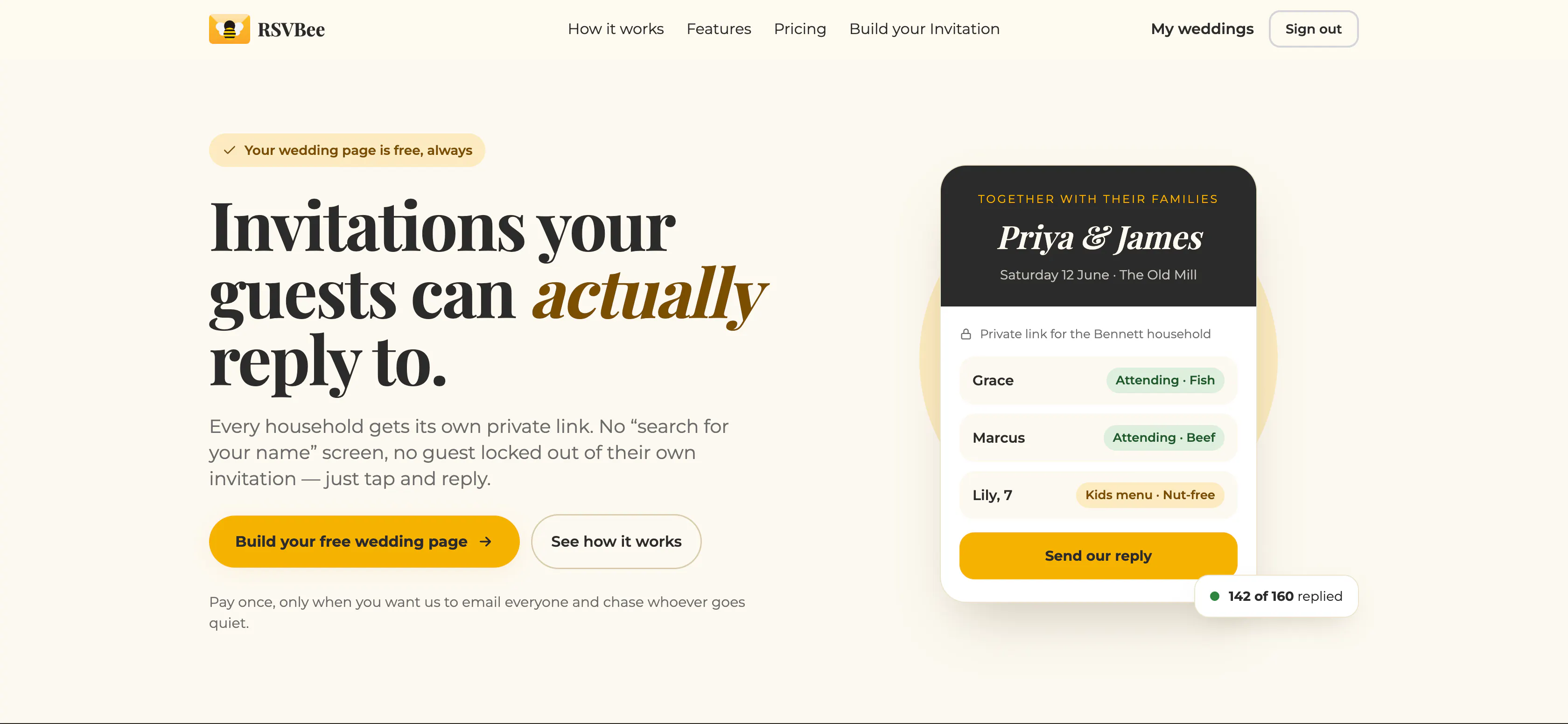 RSVBee gallery image