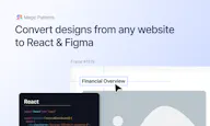 HTML to React
