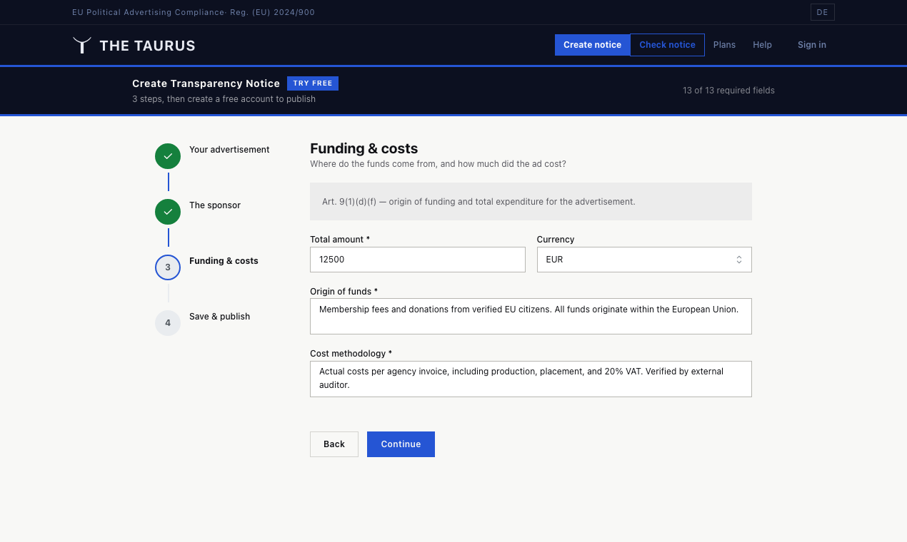 The Taurus gallery image