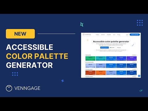Venngage's Accessible Color Palette gallery image
