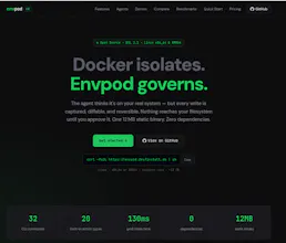Envpod - Governance for AI agents gallery image