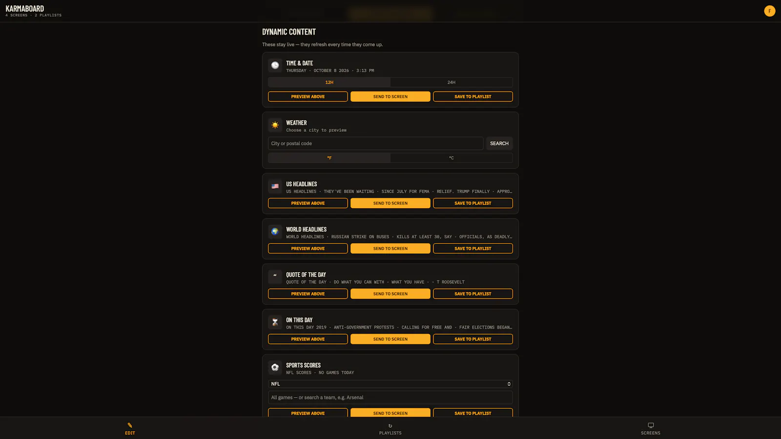 KarmaBoard screenshot 7