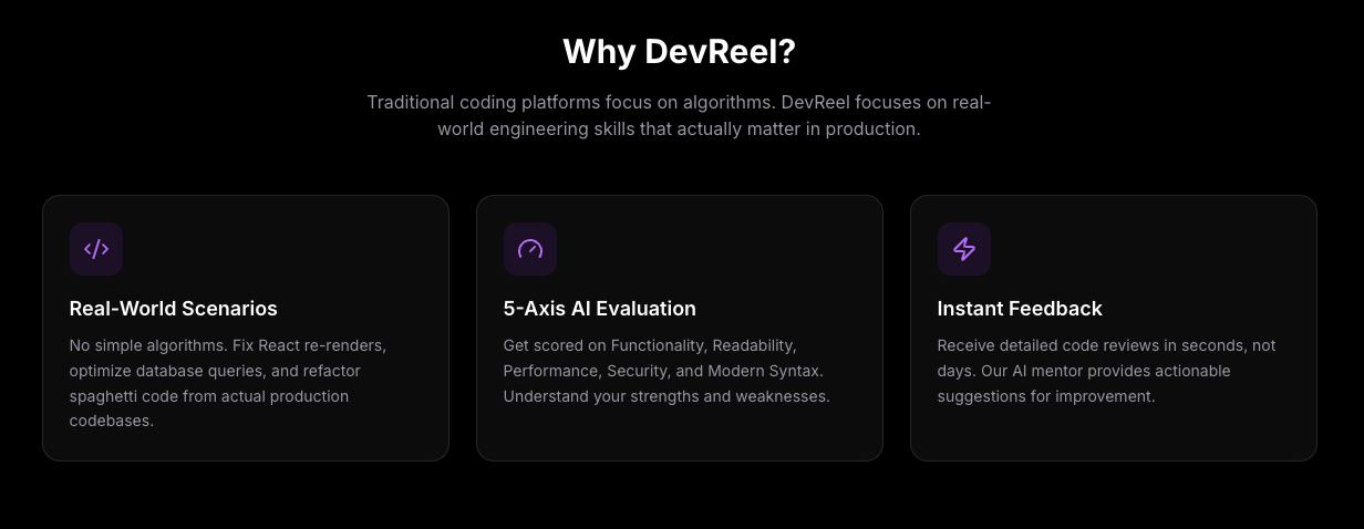 DevReel gallery image