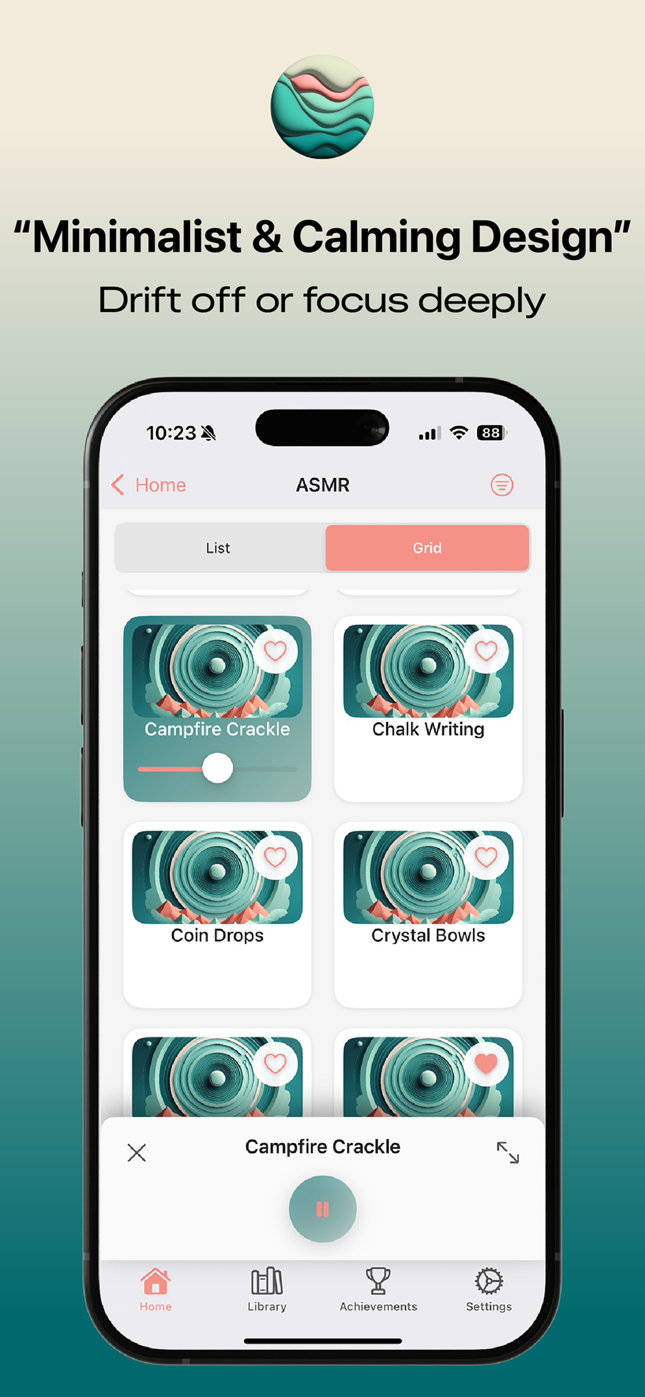 Nava – Ambient Sounds iOS App gallery image
