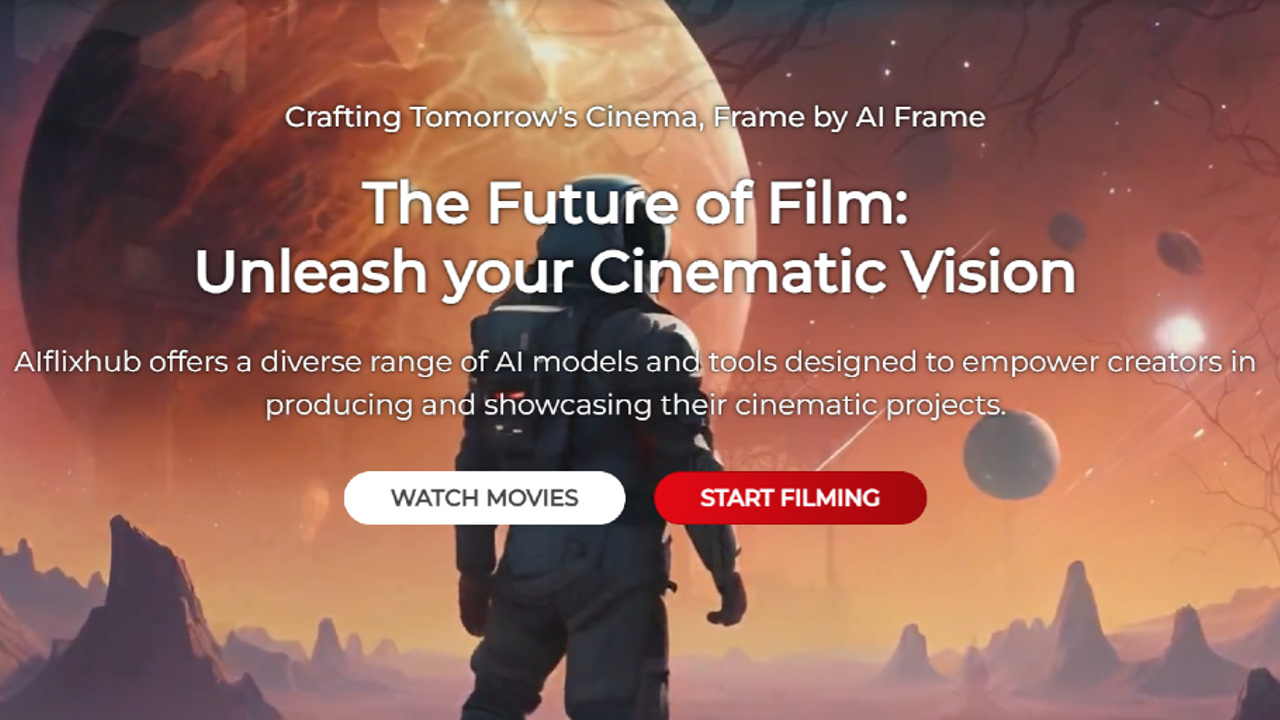 startuptile AIflixhub-Create AI generated films: video speech sound & music