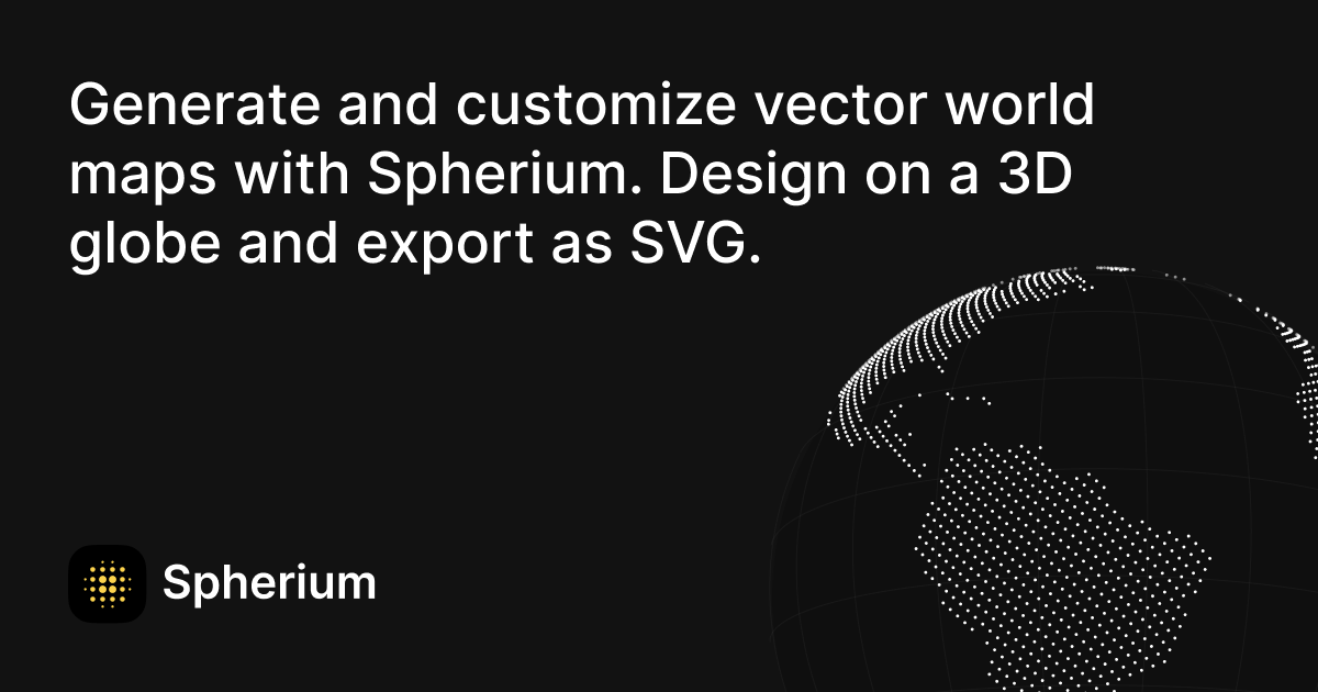 Spherium - Main product screenshot demonstrating key features and user interface