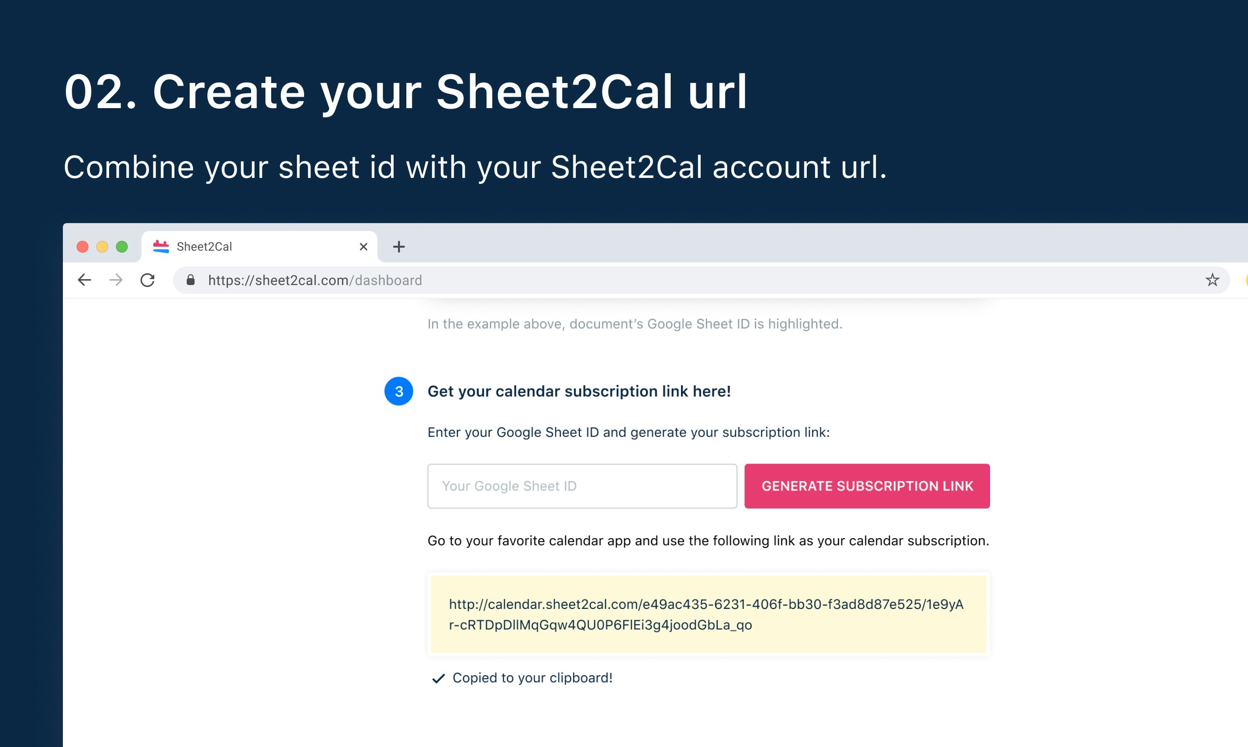 Sheet2Cal gallery image