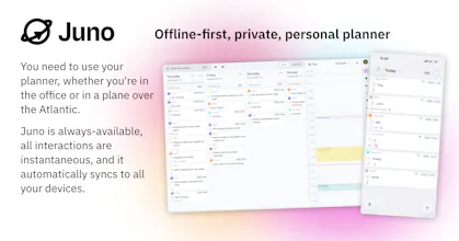Juno digital planner gallery image