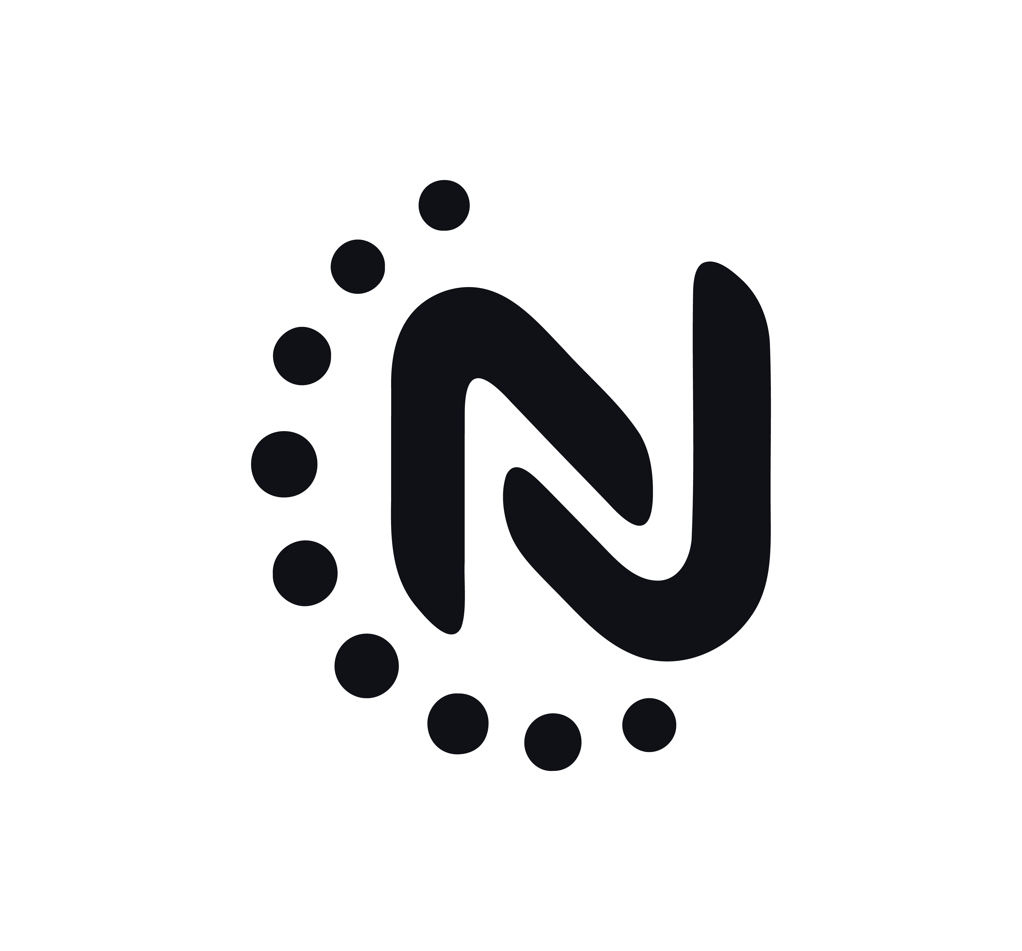Naia: AI Marketing & Sales - Product Hunt launch logo and brand identity