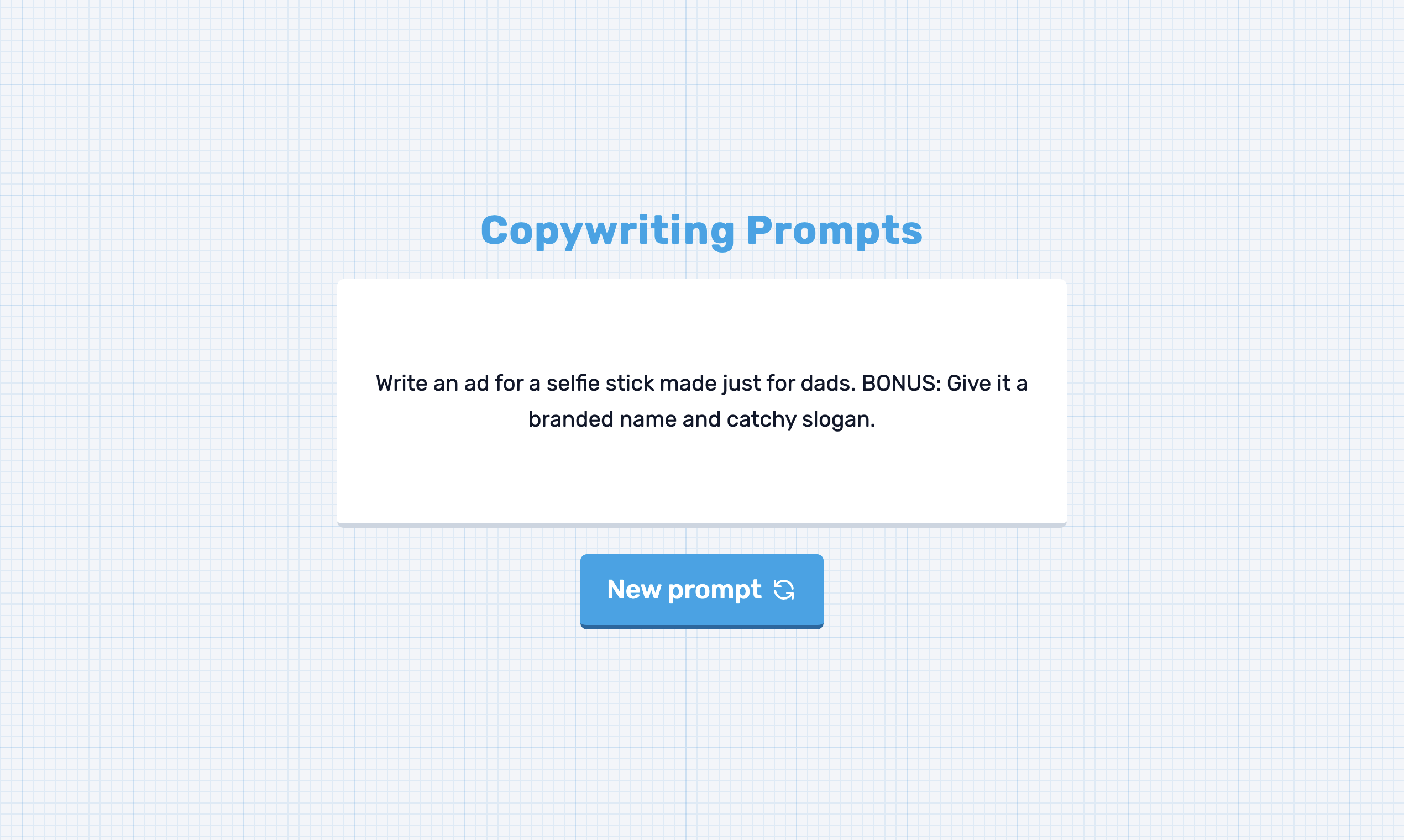 CopywritingPrompts.com - Практикуйте копирайтинг с новыми подсказками и упражнениями ежедневно медиа 2