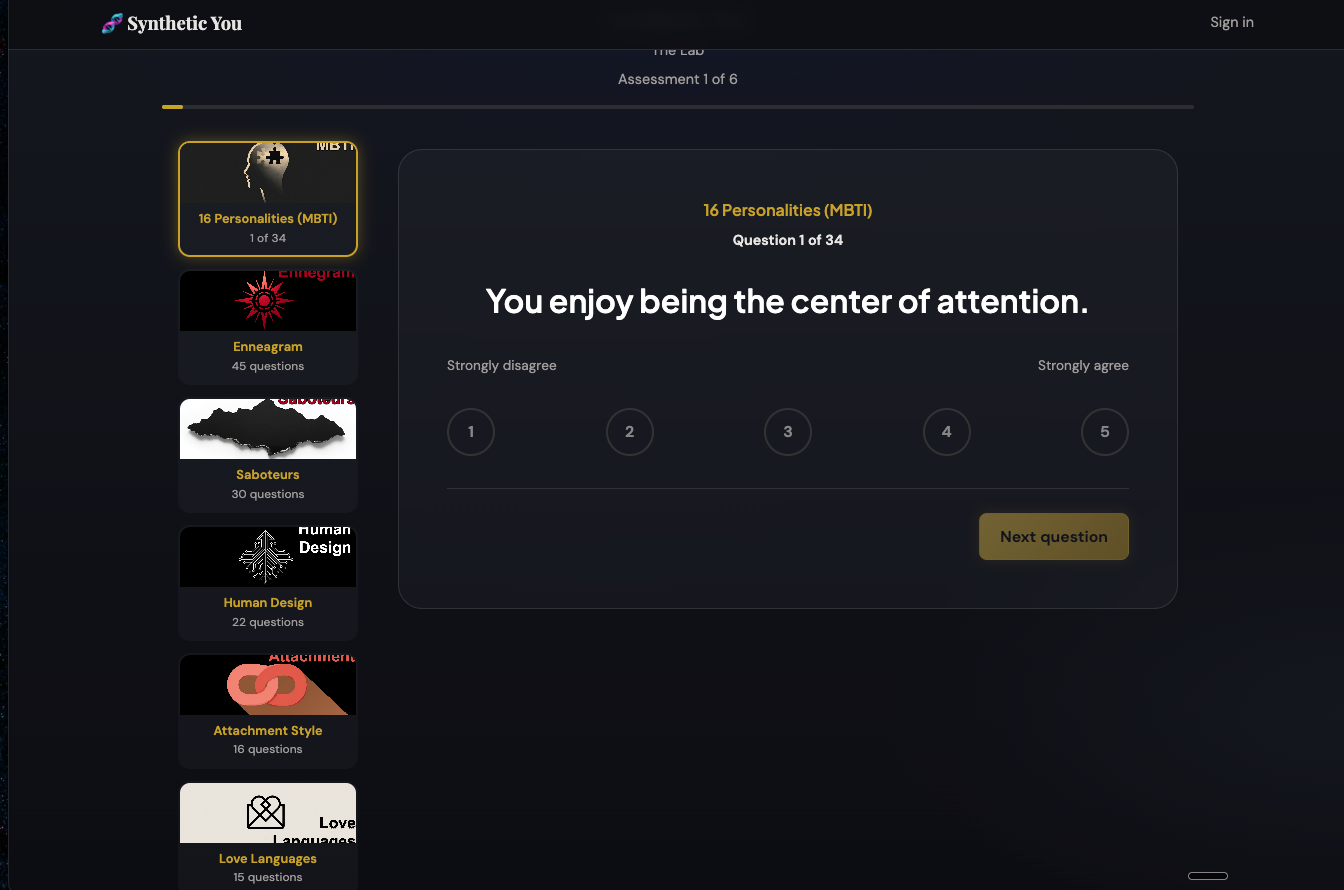 Synthetic You — AI Calibrated to You gallery image