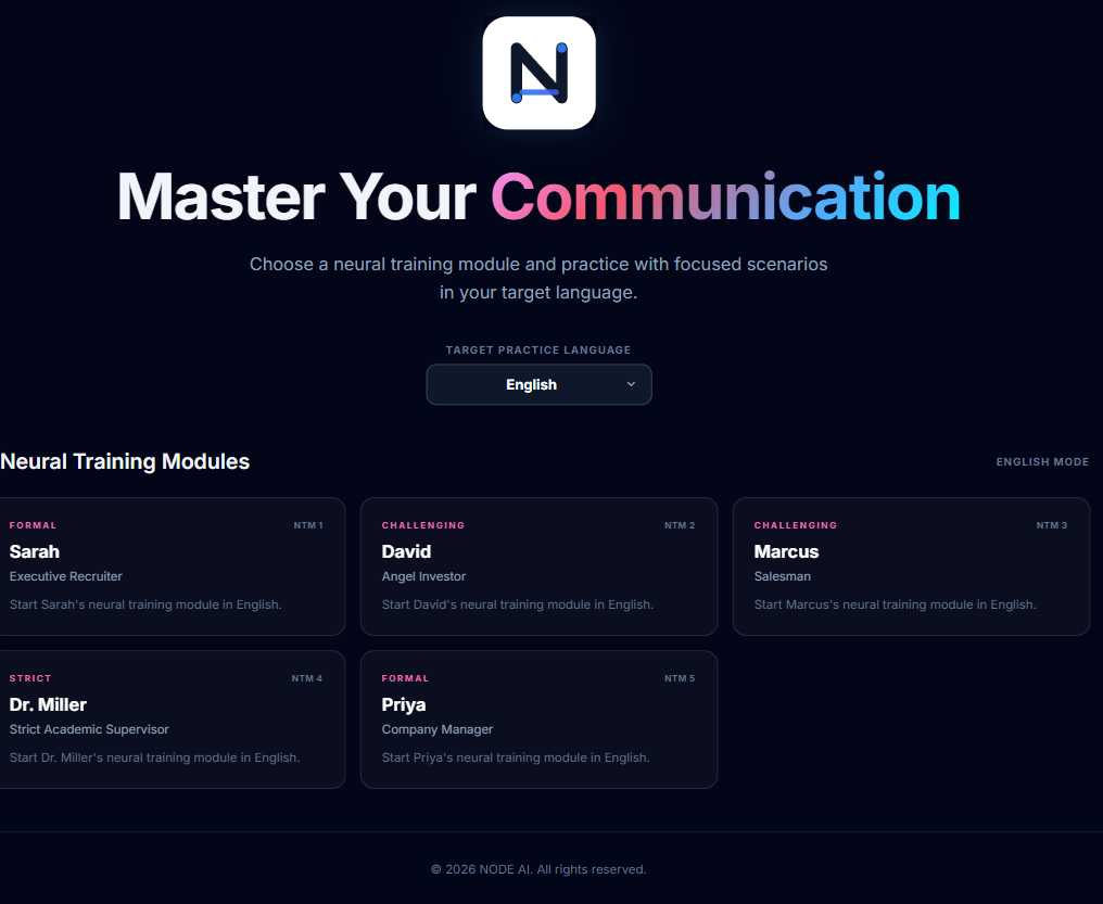 NODE AI - Screenshot 5 showing product features and functionality