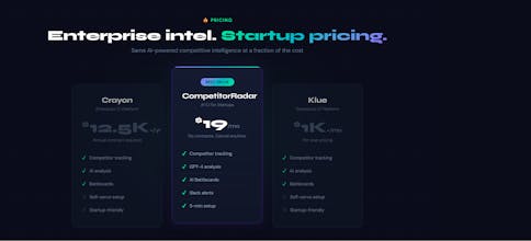 CompetitorRadar gallery image