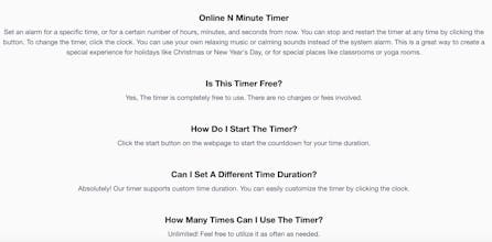 N Minute Timer gallery image