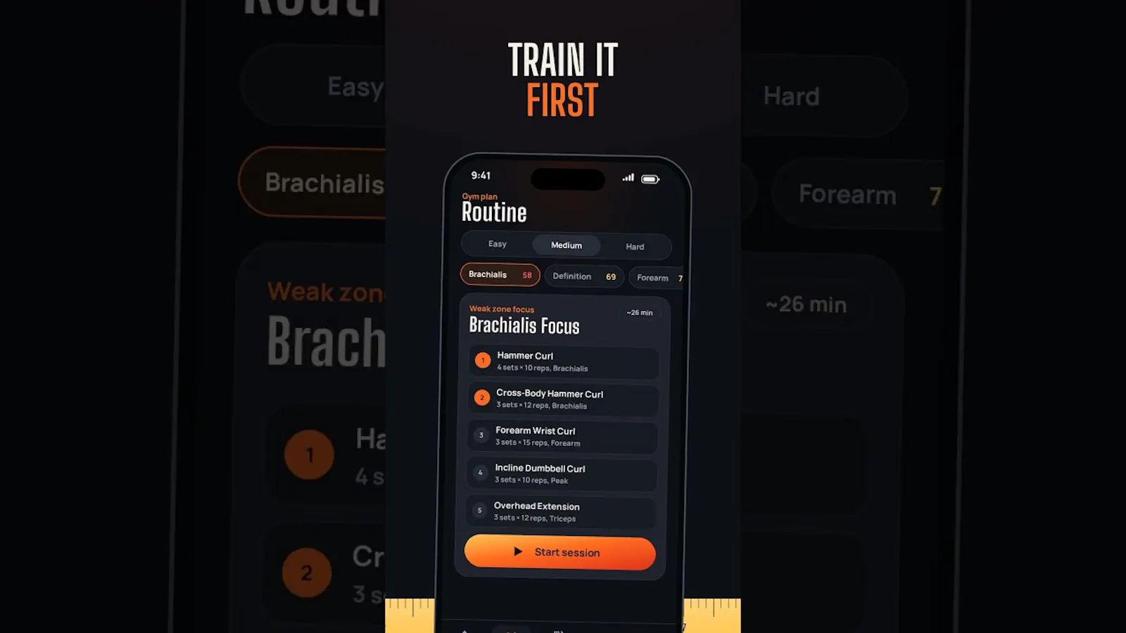BicepsMaxx: scan your arms, train them screenshot 1 (video preview)