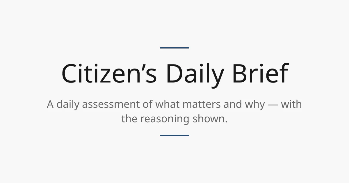 Citizen's Daily Brief gallery image