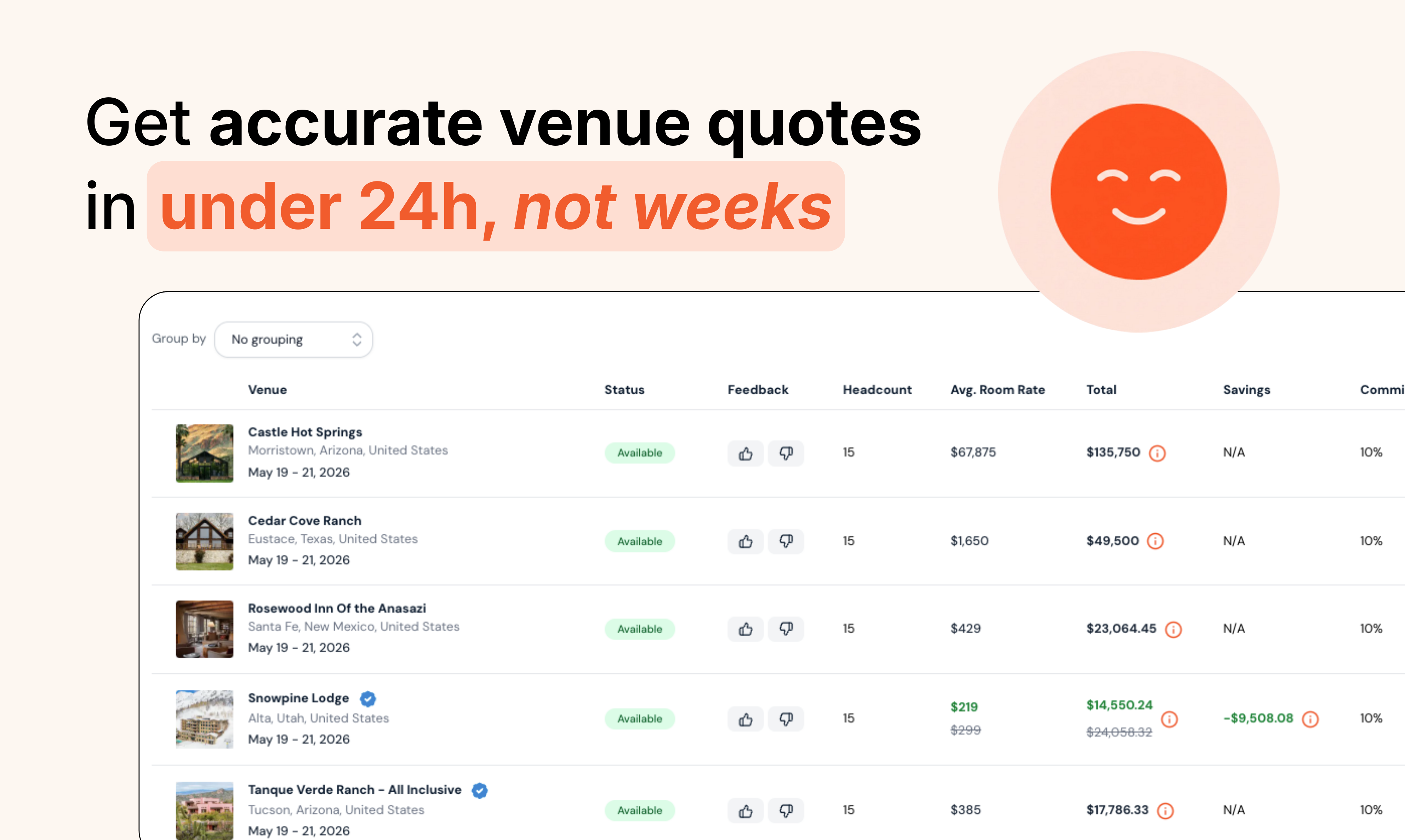 TeamOut AI  - Screenshot 3 showing product features and functionality