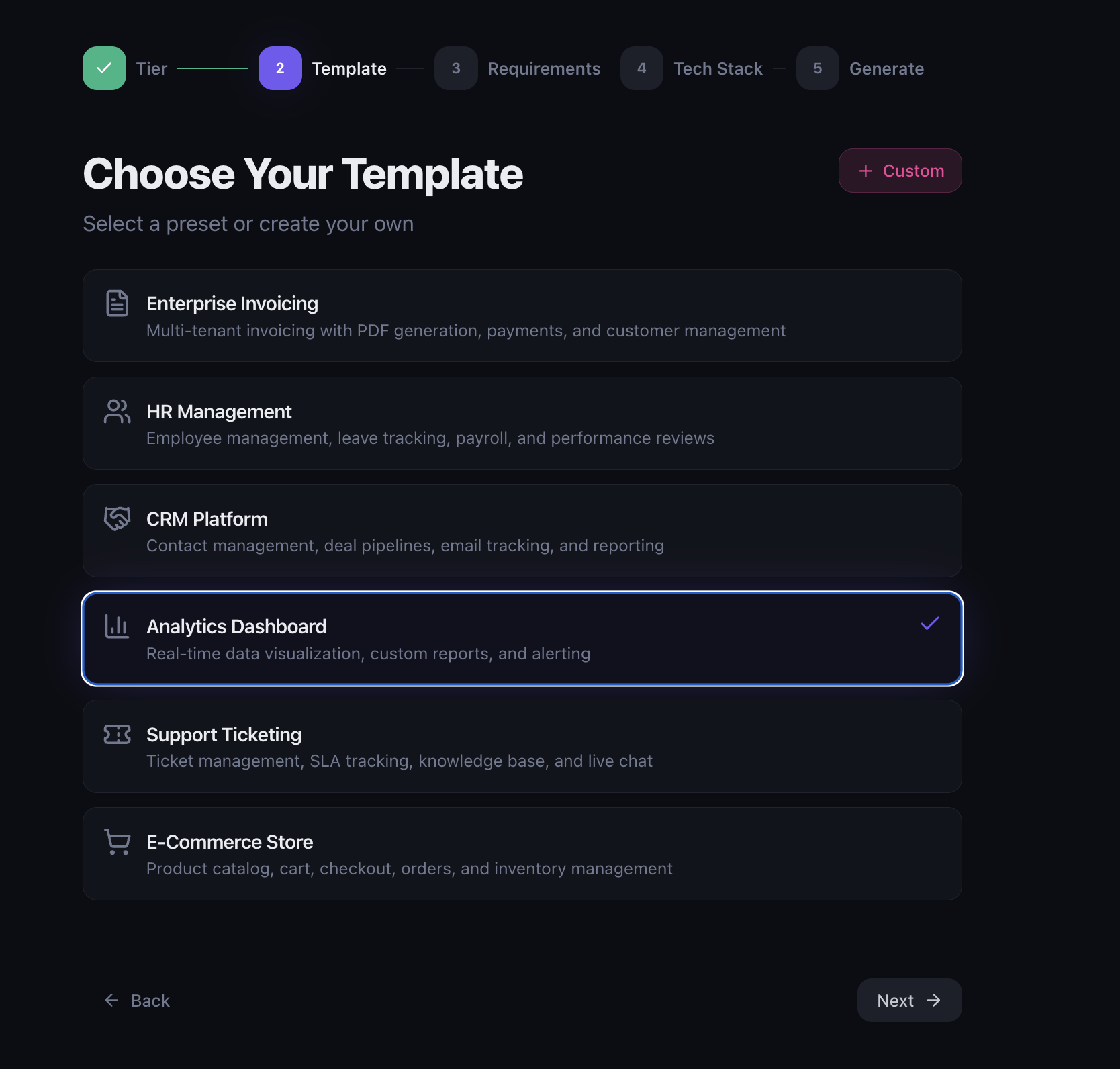 Prompt2Product - Screenshot 3 showing product features and functionality