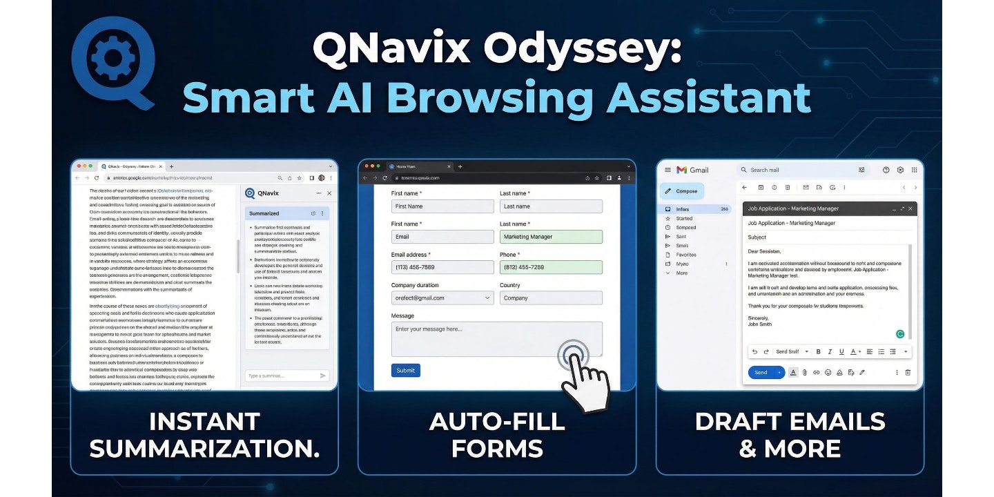 QNavix Odyssey: Your Web Assistant gallery image
