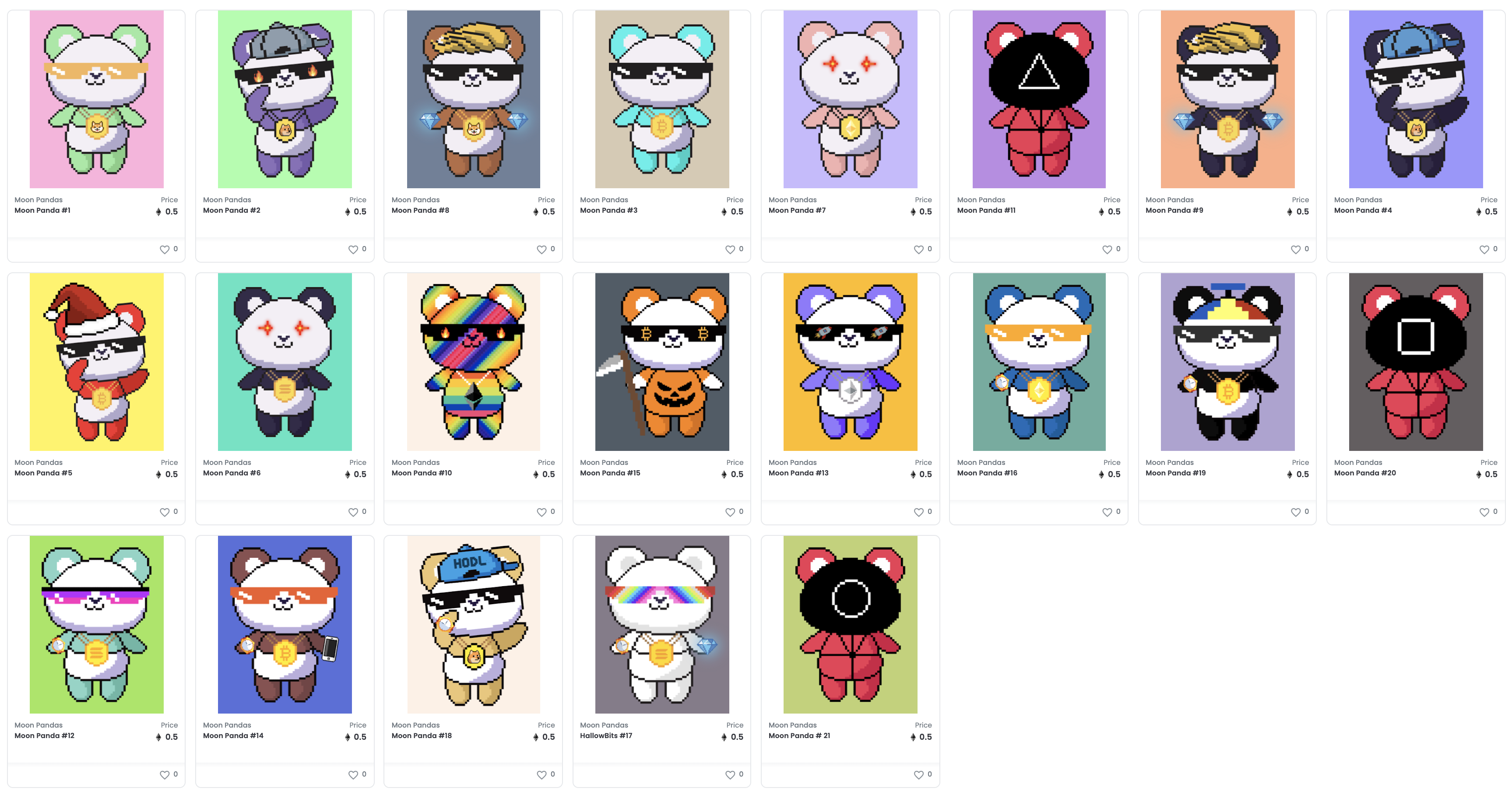 Moon Pandas gallery image