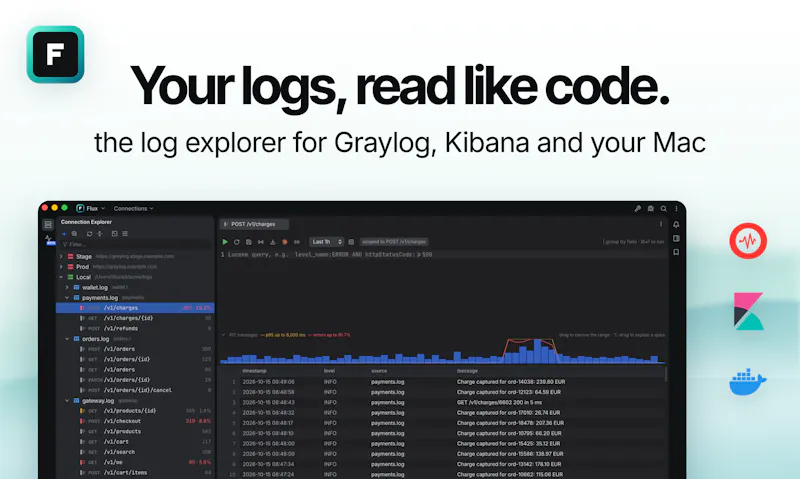 Flux: an IDE for logs on your Mac screenshot 3
