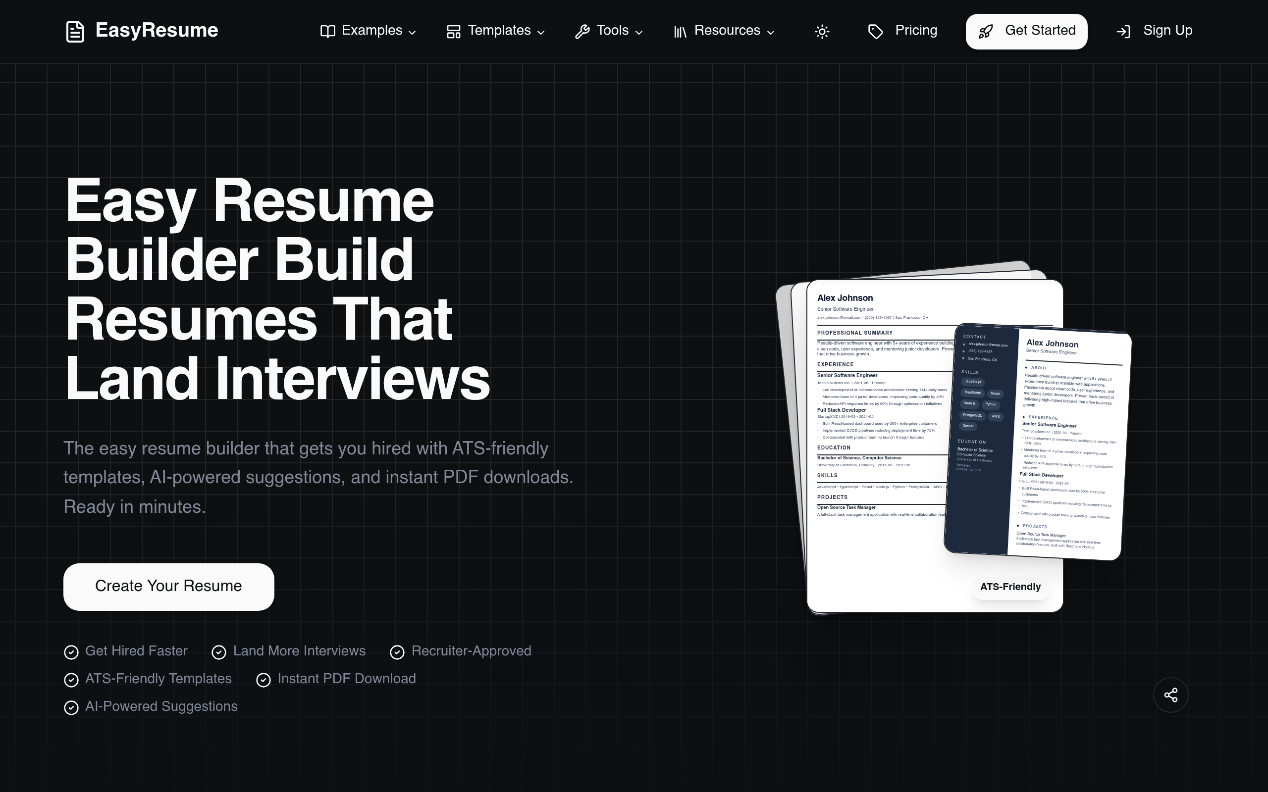 EasyResume Online gallery image