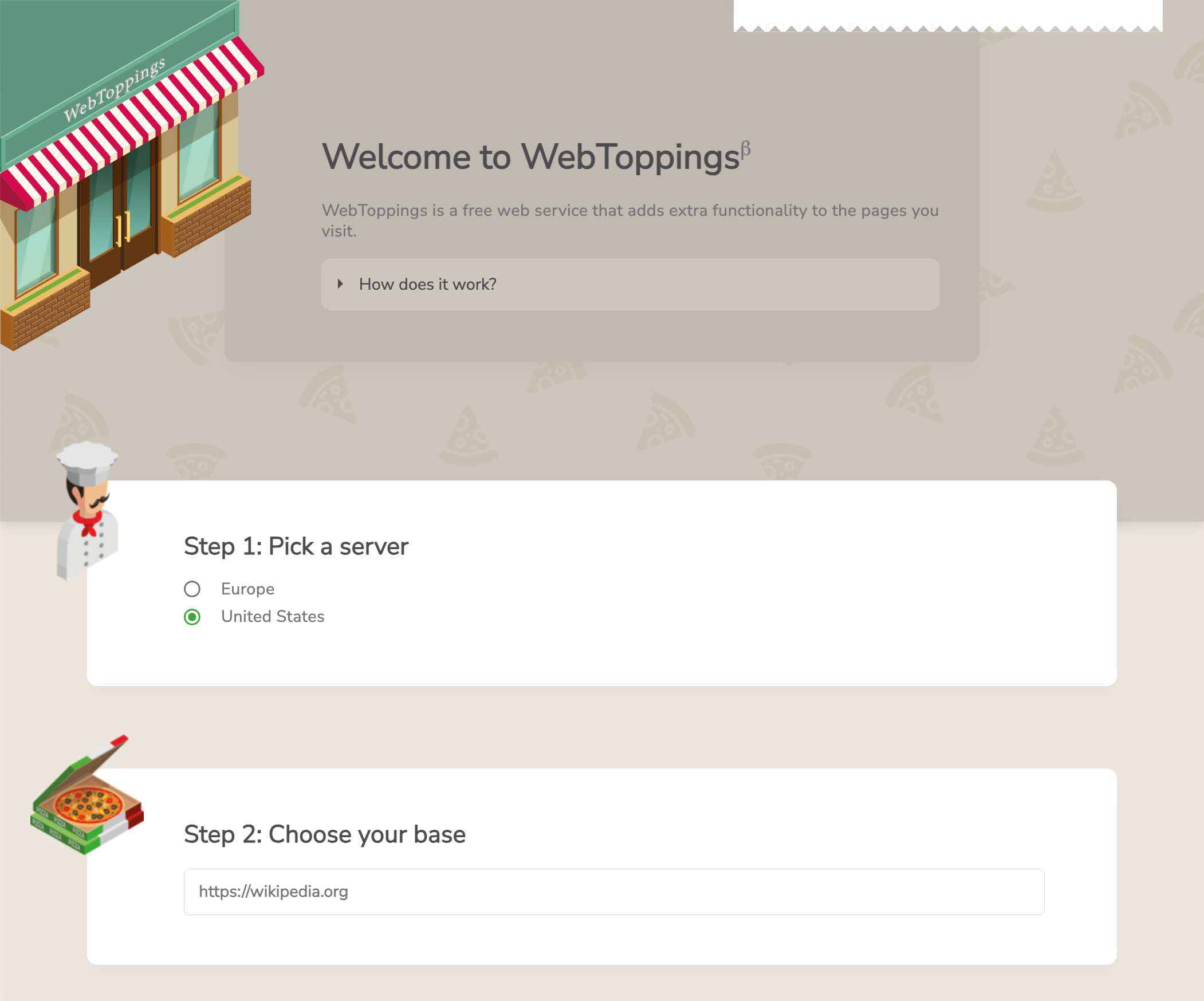 WebToppings gallery image