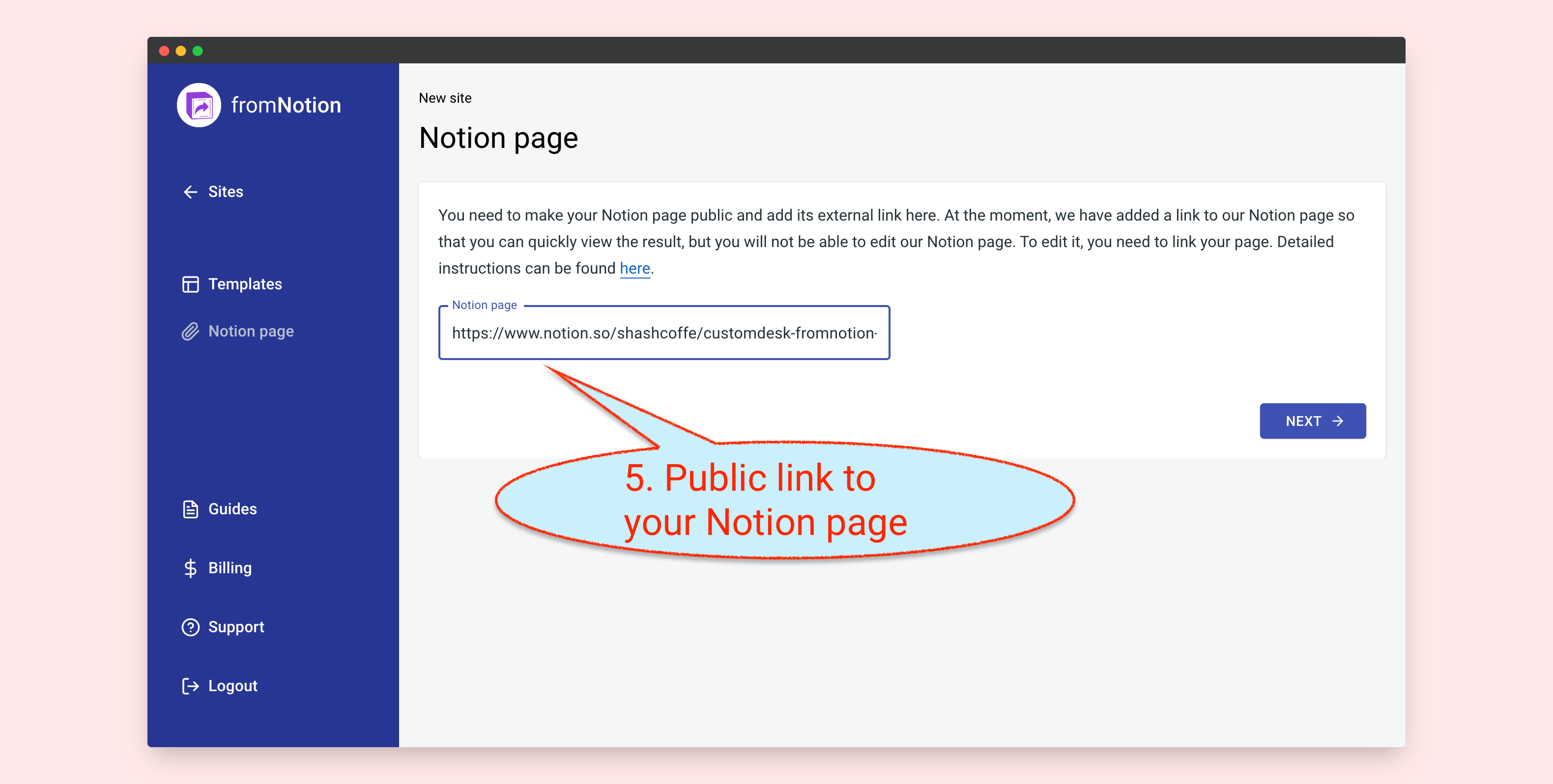 FromNotion gallery image