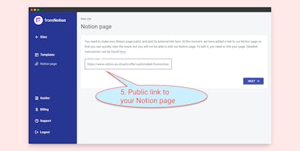 FromNotion gallery image