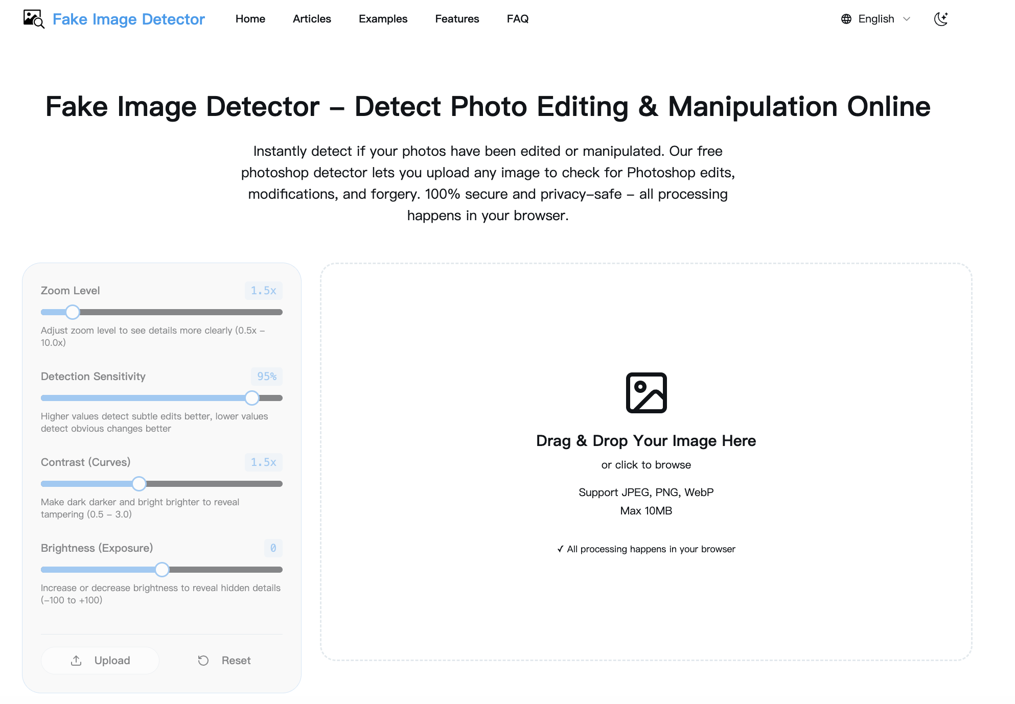 Fake Image Detector gallery image