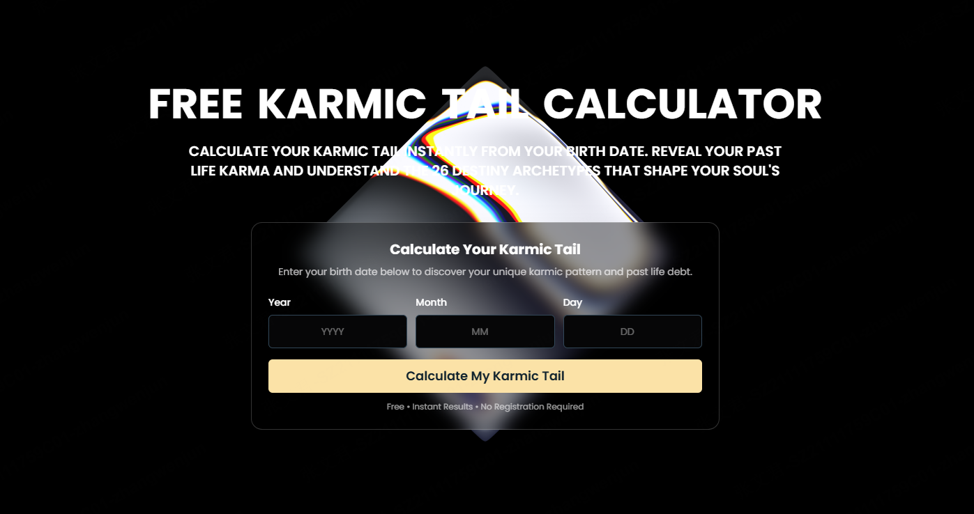 Karmic Tail Calculator gallery image